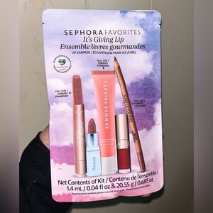 Sephora favourites lip set